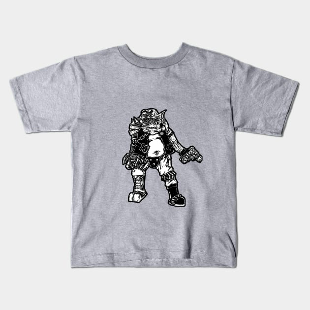 Ork & Codpiece Kids T-Shirt by Spevna